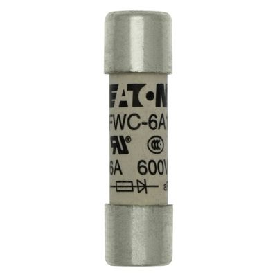 Doskonała zdolność jazdy na rowerze i wydajność Cramic bezpiecznik Eaton Bussmann 10 X 38 mm Ferrule bezpiecznik FWC-6A10F