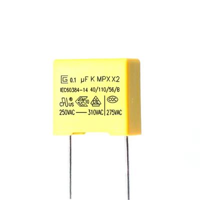 Kondensator 0,1 UF Kondensator przeciwzakłóceniowy 300 V z właściwością samoleczenia