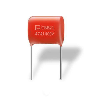 CBB21 474J 400V Metalizowany kondensator z folii polipropylenowej o dobrej rezystancji izolacji