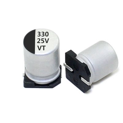 25V 330UF Aluminiowy kondensator elektrolityczny Mały rozmiar i duża pojemność