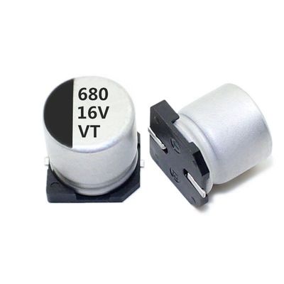 OEM aluminiowy kondensator elektrolityczny 680uf 16v Duża pojemność