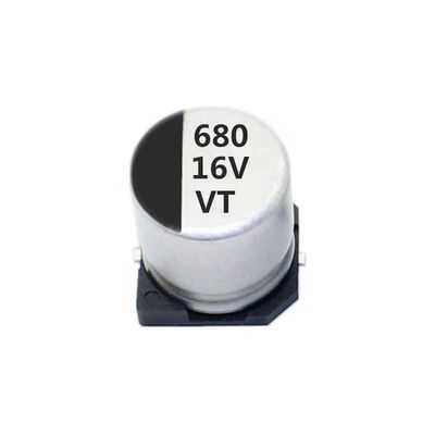 Aluminiowy kondensator elektrolityczny 680uf 16v Dobra wydajność elektryczna