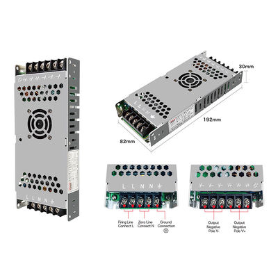 SMPS Przełączanie zasilanie ekranu LED 12v 300w Led Constant Voltage Driver Ultra Thin 5v