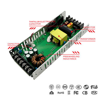 SMPS Przełączanie zasilanie ekranu LED 12v 300w Led Constant Voltage Driver Ultra Thin 5v