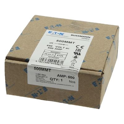 Eaton Bussmann Series High Speed British Standard 450A BS88 bezpiecznik 450MMT
