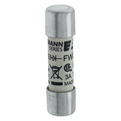 Doskonała zdolność do jazdy na rowerze i wydajność Cramic bezpiecznik Eaton Bussmann 10 X 38 mm Ferrule bezpiecznik FWC-3A10F
