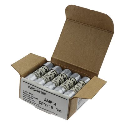 Doskonała zdolność jazdy na rowerze i wydajność Cramic bezpiecznik Eaton Bussmann 10 X 38 mm Ferrule bezpiecznik FWC-4A10F