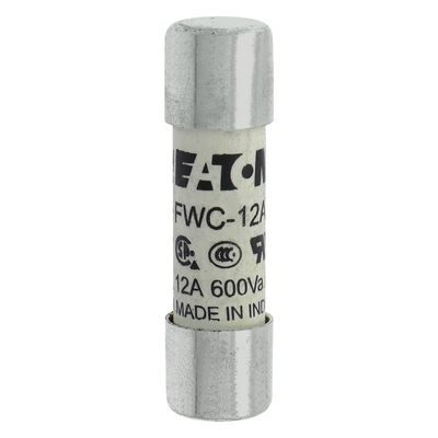 Doskonała zdolność jazdy na rowerze i wydajność Cramic bezpiecznik Eaton Bussmann 10 X 38 mm Ferrule bezpiecznik FWC-12A10F