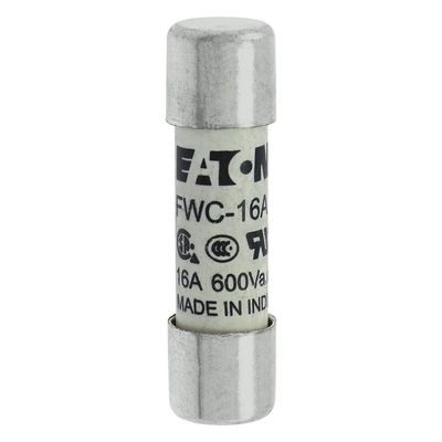 Doskonała zdolność do jazdy na rowerze i wydajność Cramic bezpiecznik Eaton Bussmann 10 X 38 mm Ferrule bezpiecznik FWC-16A10F