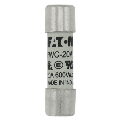 Doskonała zdolność do jazdy na rowerze i wydajność Cramic bezpiecznik Eaton Bussmann 10 X 38 mm Ferrule bezpiecznik FWC-20A10F